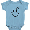 evil acid house smiley smily face mens t shirt Baby Onesie