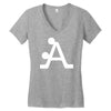 a doggy Women's V-Neck T-Shirt