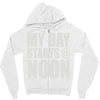 my day starts at noon Zipper Hoodie