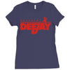 resident dj Ladies Fitted T-Shirt