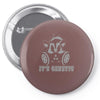 it's genetic Pin-back button