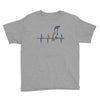 my heart beats for parrots Youth Tee