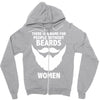 funny beards Zipper Hoodie