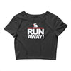run away rabbit Crop Top