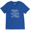 she's country from her cowboy boots V-Neck Tee