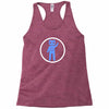 blue cid wave lock Racerback Tank