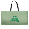 everyone loves an irish boy Weekender Totes