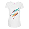 DMG Roll Maternity Scoop Neck T-shirt