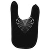 love black Baby Bibs