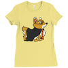 corgi potter Ladies Fitted T-Shirt