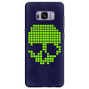 skull pixels t shirt cool funny Samsung Galaxy S8 Plus