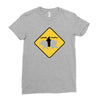 bear shark Ladies Fitted T-Shirt
