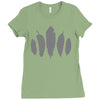 bird feathers nature Ladies Fitted T-Shirt