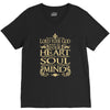 love the lord your god heart soul mind V-Neck Tee