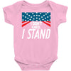 I Don't Kneel Baby Onesie