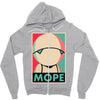 mope around Zipper Hoodie