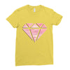 daimond Ladies Fitted T-Shirt