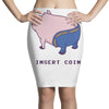insert coin Pencil Skirts