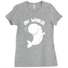 oh whale! Ladies Fitted T-Shirt
