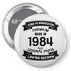 Premium Vintage  1984 Pin-back button
