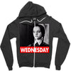 wednesday addams Zipper Hoodie