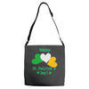 happy st patrik day Adjustable Strap Totes