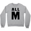 All M Crewneck Sweatshirt