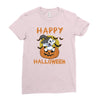 bichon frise Ladies Fitted T-Shirt