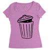garbage ghost Women's Triblend Scoop T-shirt