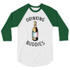 Drinking Buddies 3/4 Sleeve Shirt