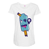 comestible Maternity Scoop Neck T-shirt