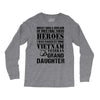 Vietnam Veteran Granddaughter Long Sleeve Shirts