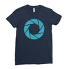 camera shutter Ladies Fitted T-Shirt