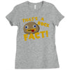 rock fact Ladies Fitted T-Shirt
