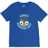crazy penguin lady V-Neck Tee