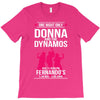 Donna And Dynamos White Letter T-Shirt