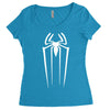 spiderman logo avengers marvel comics gift Women's Triblend Scoop T-shirt