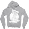 pinup predator Zipper Hoodie