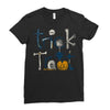 Trick or Treat Ladies Fitted T-Shirt