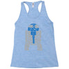 r2d2 typography Racerback Tank