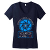 aperture science volunteer Women's V-Neck T-Shirt
