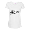 bed breakfast Maternity Scoop Neck T-shirt