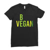 be vegan Ladies Fitted T-Shirt