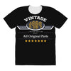 vintage genuine 1989 series all original parts All Over Women's T-shirt