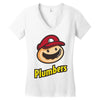 plumbers Women's V-Neck T-Shirt