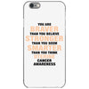 Braver Stronger Smarter Uterine Cancer Awareness iPhone 6/6s Case