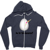 is it Unicorn Zipper Hoodie