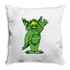 monster cats Throw Pillow