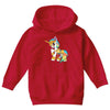 Robotic Baby Unicorn Youth Hoodie