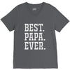 best papa ever V-Neck Tee